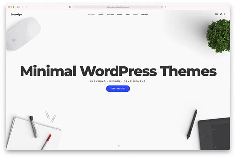 Streamline Your Site Top Minimalist Wordpress Themes 2023