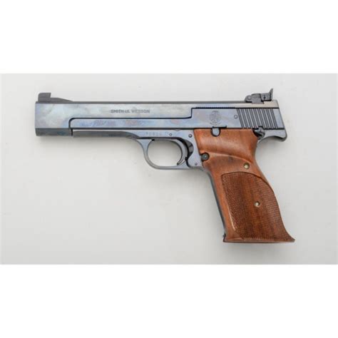 Smith And Wesson Model 41 Semi Auto Target Pistol 22lr Cal 5 12