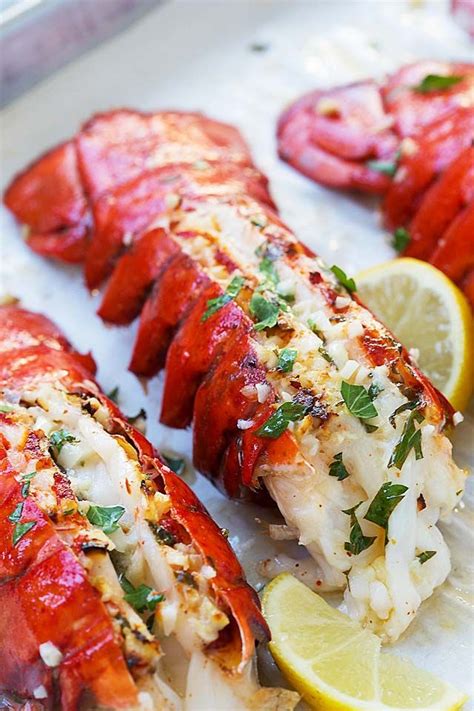 garlic butter lobster tail crazy delicious lobster in garlic herb and lemon butter this