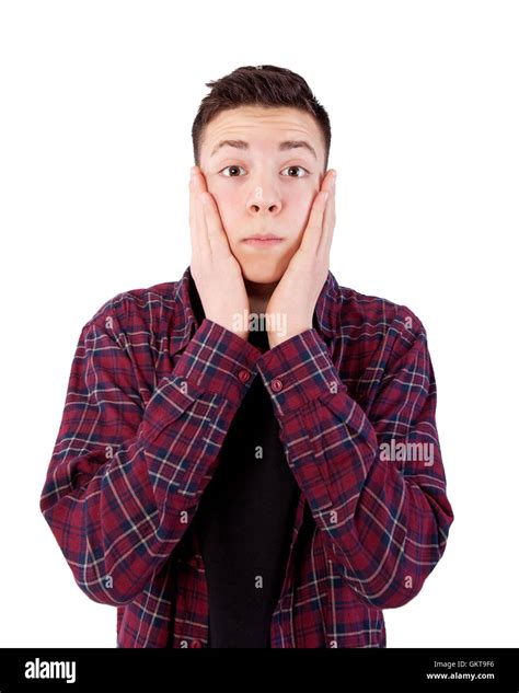 Teenage Boy Surprised Shocked Hi Res Stock Photography And Images Alamy