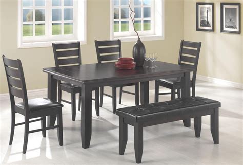 Page Cappuccino Rectangular Dining Room Set From Coaster Coleman