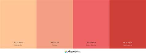 15 Red Color Palette Inspirations With Names And Hex Codes Inside Colors