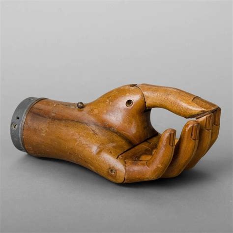Hand Prosthesis With Mechanical Joint Circa1920 From A Unique