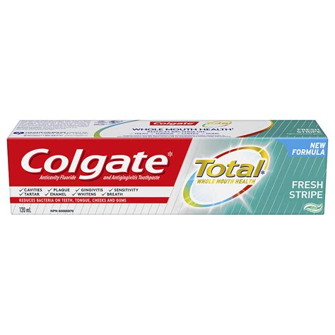 Colgate Total Fresh Stripe Gel Toothpaste 120ml London Drugs
