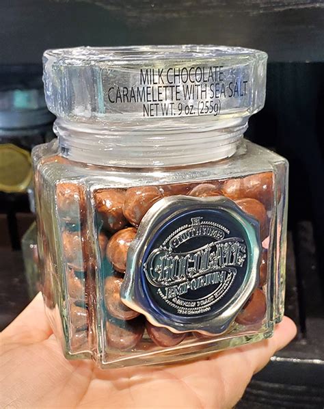 Toothsome Chocolate Emporium Universal Studios Parks Glass Candy Jar
