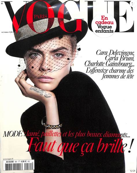 Couverture Du Magazine Vogue En Kiosques Le 22 Septembre 2017 Photo