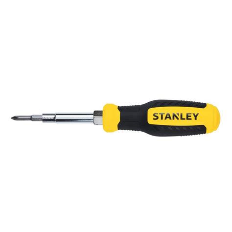 Stanley 6 In 1 Multi Bit Screwdriver Stht60083 The Home Depot