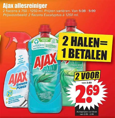 Ajax Allesreiniger Aanbieding Bij Dirk