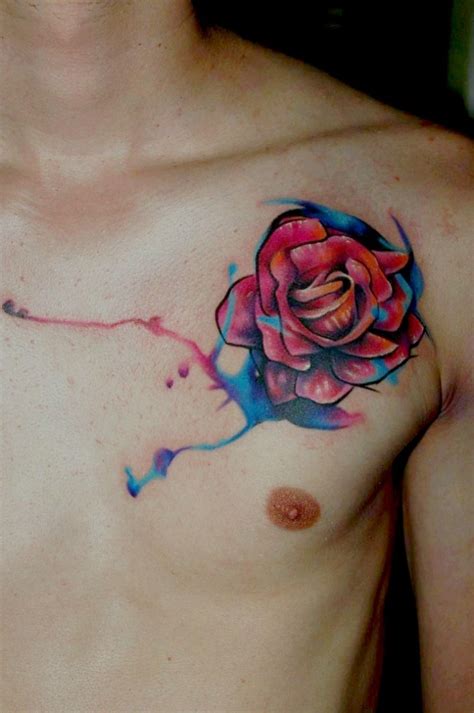 Rose Tattoo Watercolor Adrianatudem Tattoo