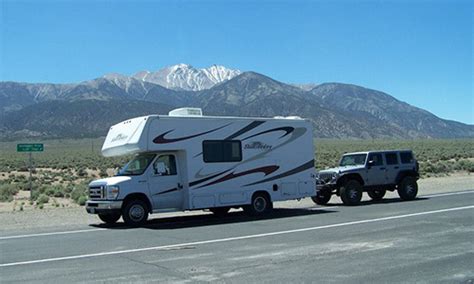 Towing A Vehicle With Your Rv Rv Camping