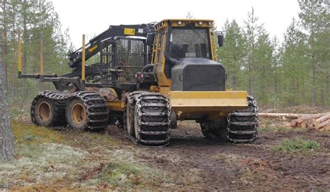 Tigercat C The Big Forwarder From Canada Nordicwoodjournal