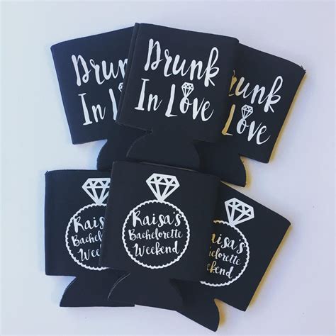 Drunk In Love Personalized Bachelorette Party Favors