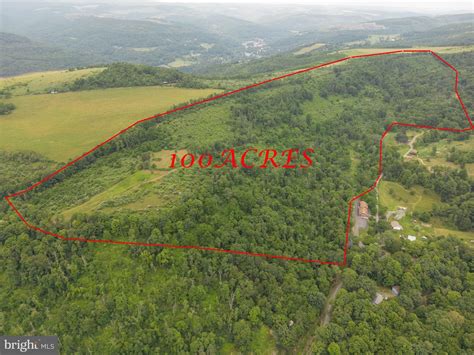 100 acres in Allegany County, Maryland