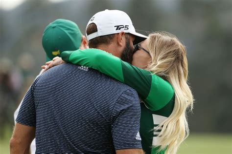 Dustin Johnson Celebrates Masters Win By Cupping A Handful Of Paulina