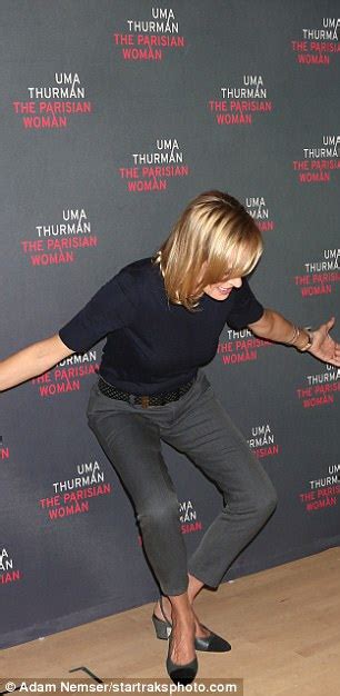 Uma Thurman Is Très Chic At The Parisian Woman Photo Call