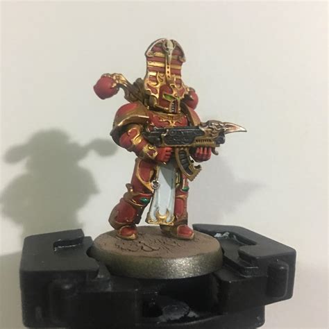 Trial Color Scheme For My New Thousand Sons Army The Crimson Sons I