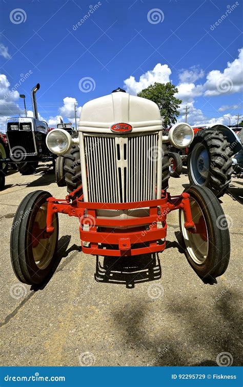 Restored Ford N Series Tractor Editorial Stock Image Image Of Annual