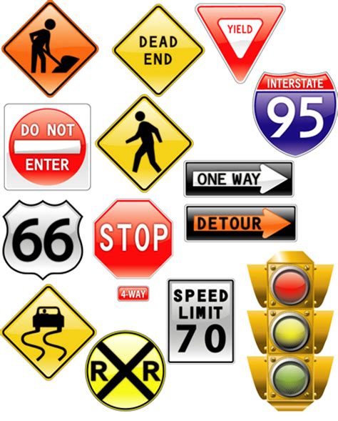 All Traffic Symbols Images Clipart Best