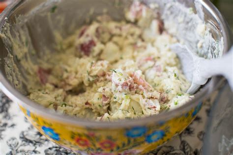 Lick My Spoon Potato Salad With Whole Grain Mustard Scallions And Dill