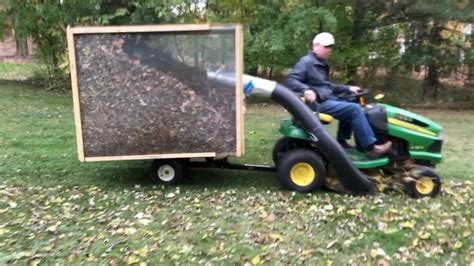 Diy Leaves Collector Under 200 Diy Lawn Lawn Vacuum Diy Leaves