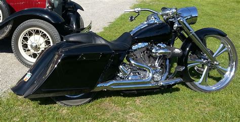 2007 Harley Davidson® Flhrs Road King® Custom Black Swartz Creek