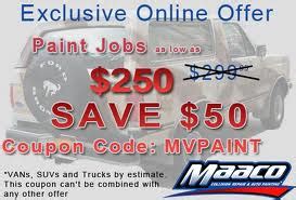 Rtly trained technicians can repair your dents: maaco special Archives | Maaco Paint Prices