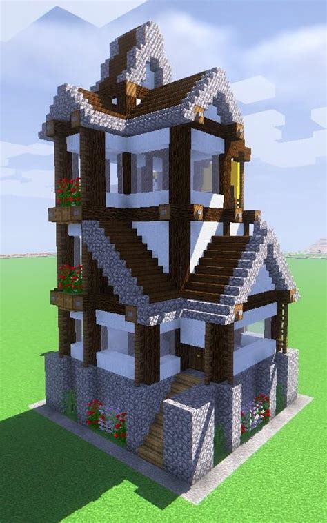 In minecraft,modern villa are the enormous and spacious houses that rich people uses for their living. 32+ Minecraft Building House Ideas Step By Step Pics ...
