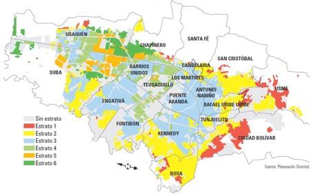 Unidades de planeamiento zonal for later. AROUND BOGOTA - STREET, ZONES IN BOGOTA