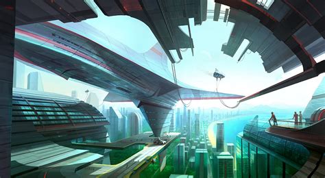 Dsngs Sci Fi Megaverse Sci Fi Buildings And Futuristic