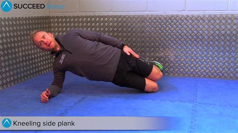How To Kneeling Side Plank A Great Exercise For The Obliques And
