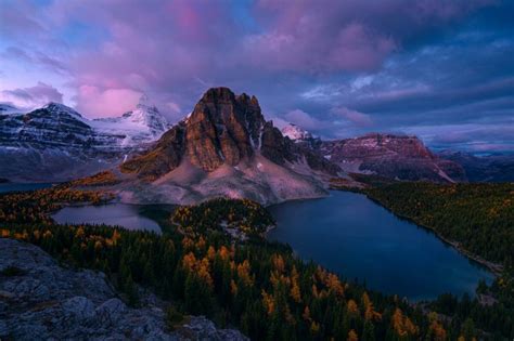 Sunrise At Mt Assiniboine De Jenny L Zhang Photographie Dart