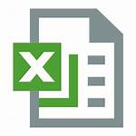 Excel Icon Icons Document Vector Format Pack