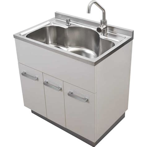 Stainless Steel Single Kitchen Sink Unit Size 810mm Model Number