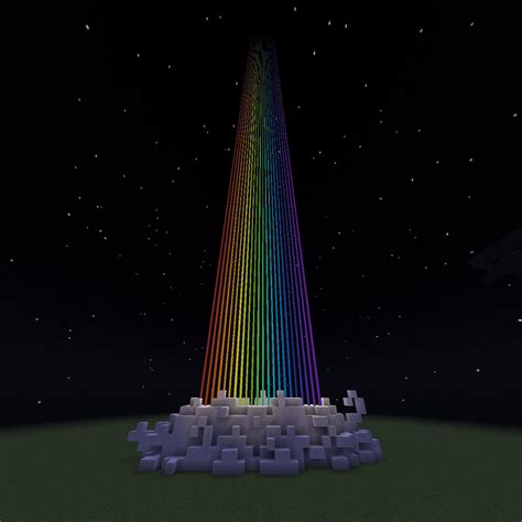 Made This Rainbow Minecraft
