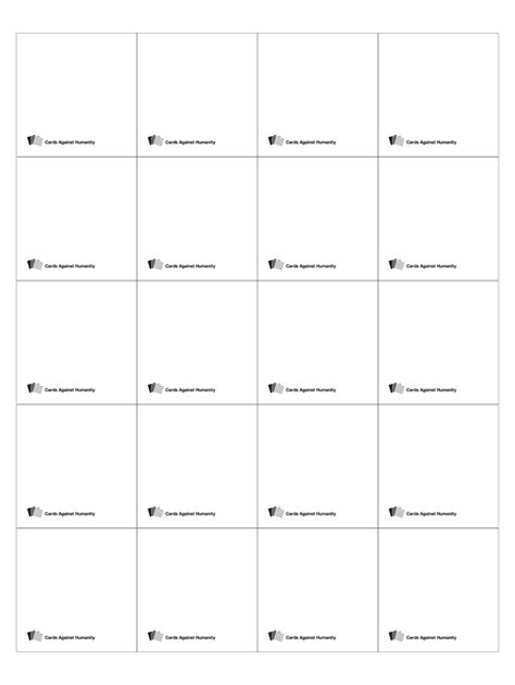 Free Printable Cards Against Humanity