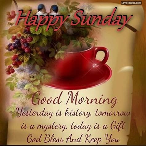 May you be blessed beyond measures. Good Morning Happy Sunday God Bless And Keep You Safe ...