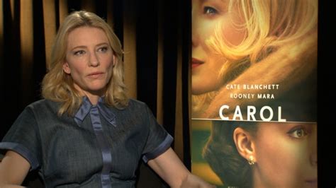Cate Blanchett And Rooney Mara On Filming Their Beautiful Love Scene In