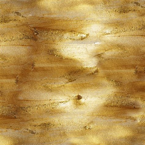 Premium Photo Gold Glitter Paint Texture