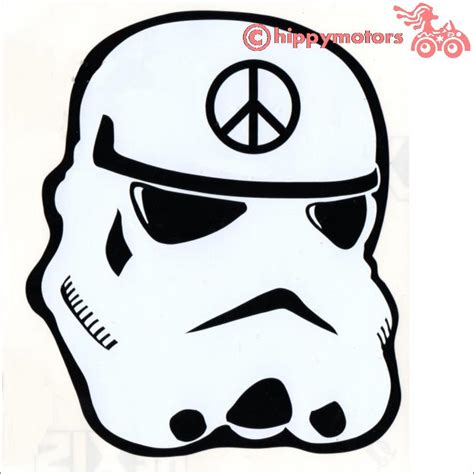 Stormtrooper Decal Made Using Durable Colourfast Vinyl