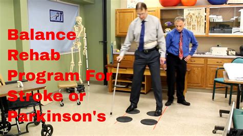 Balance Rehab Program For Stroke And Parkinsons Patients Youtube