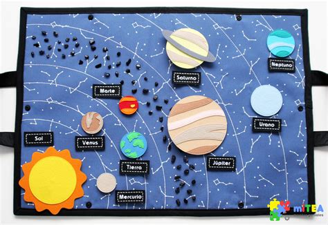Sistema Solar Quiet Book Sistema Solar Para Niños Proyectos De