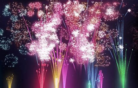 Firework Colors Celebrate New Year Hd Wallpaper Peakpx