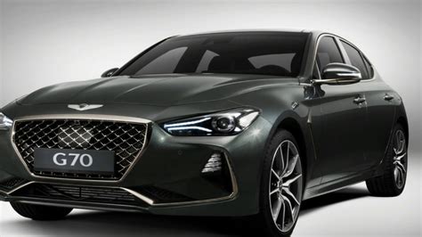 2018 New Genesis G70 Eyes Germanys Big 3 Compact Sport Sedans Youtube