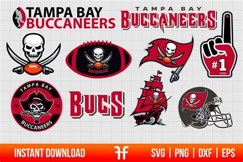 Tampa Bay Buccaneers Logo Svg Bundle Gravectory