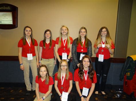 Middle School Fccla Members Attend State Leadership Conference Two