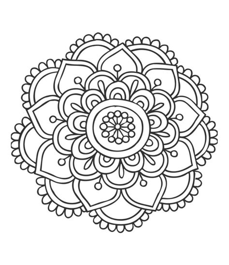 Stci Coloriage Pour Adultes Et Enfants Mandalas Mandala Coloring