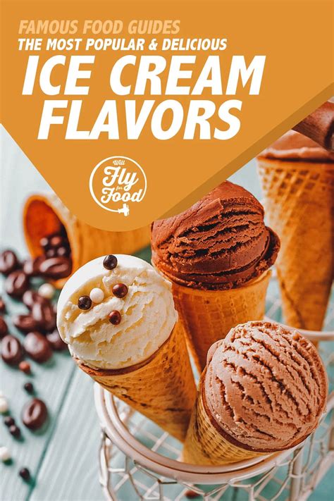 Ice Cream Flavors List