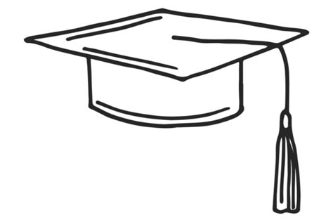 Graduation Cap Doodle High Education Ha Graphic By Onyxproj · Creative