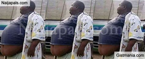 WTF The Massive Belly Of This Man Has Got People Talking Photo