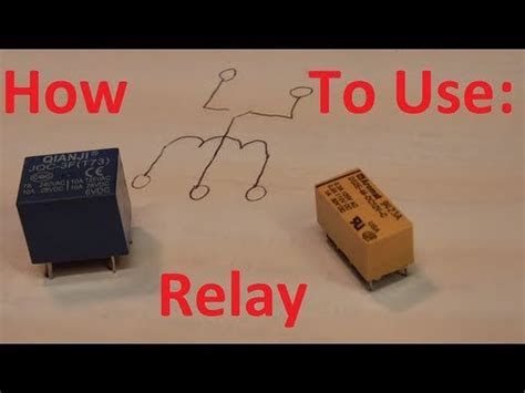 Looking for how to test a relay and fix it? How to use a relay, the easy way - YouTube